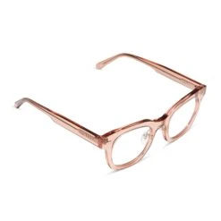 SUMMER - ROSE STONE + CLEAR GLASSES -Sunglasses Sales diff eyewear summer rose stone clear glasses alt 4