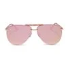 TAHOE - ROSE GOLD + CHERRY BLOSSOM MIRROR SUNGLASSES -Sunglasses Sales diff eyewear tahoe rose gold cherry blossom mirror sunglasses alt 1