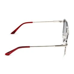 THOR - SILVER + GREY GRADIENT SILVER FLASH + POLARIZED SUNGLASSES -Sunglasses Sales diff eyewear thor silver grey gradient silver flash polarized sunglasses alt 3