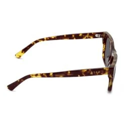 WESLEY - AMBER TORTOISE + GREY POLARIZED SUNGLASSES 8 WESLEY - AMBER TORTOISE + GREY POLARIZED SUNGLASSES -Sunglasses Sales diff eyewear wesley amber tortoise grey polarized sunglasses alt 3