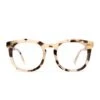WESTON - CREAM TORTOISE + CLEAR GLASSES -Sunglasses Sales diff eyewear weston cream tortoise clear glasses alt 1
