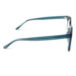 WESTON - DEEP AQUA + CLEAR GLASSES -Sunglasses Sales diff eyewear weston deep aqua clear glasses alt 2