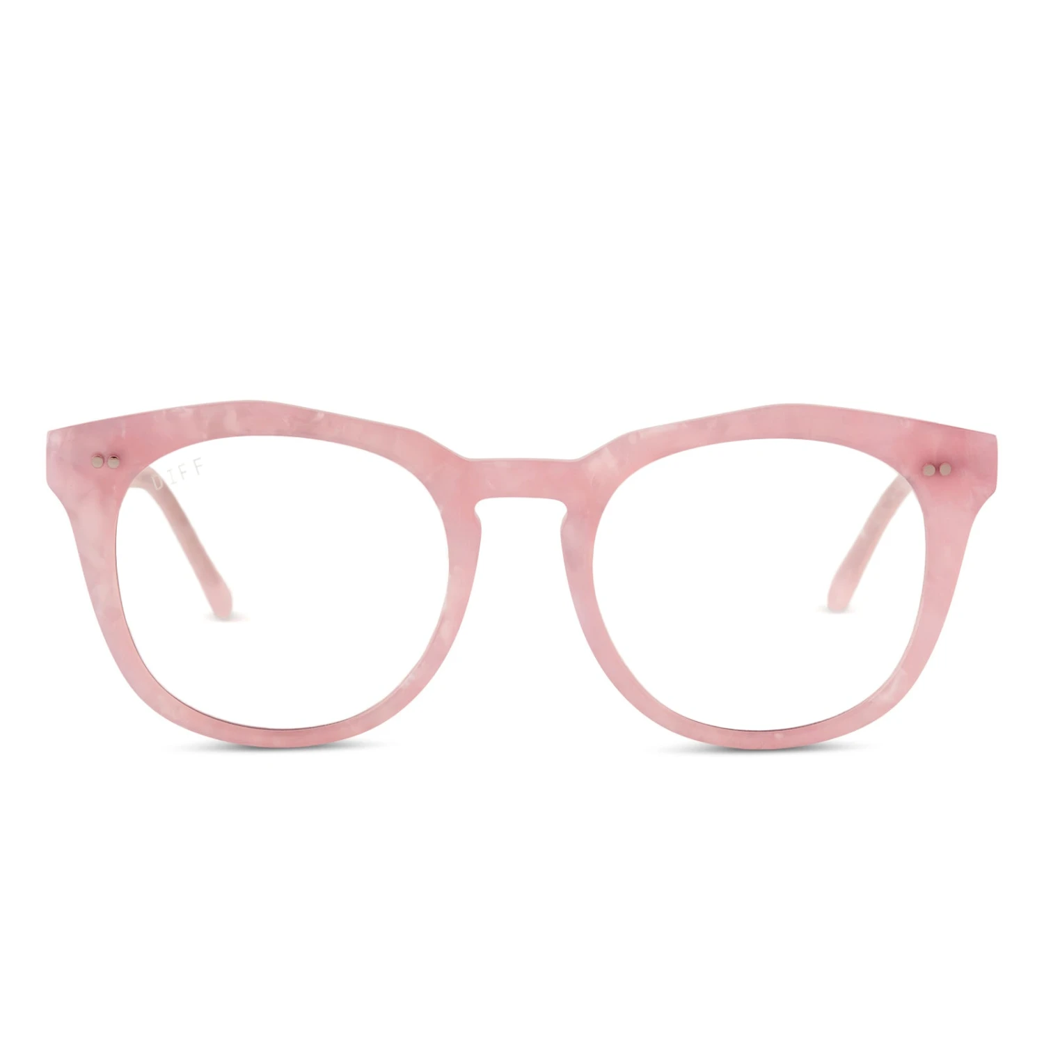 WESTON - GEO PINK + CLEAR GLASSES 3 WESTON - GEO PINK + CLEAR GLASSES