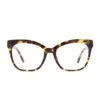 WINSTON - AMBER TORTOISE + CLEAR GLASSES -Sunglasses Sales diff eyewear winston amber tortoise clear glasses alt 1
