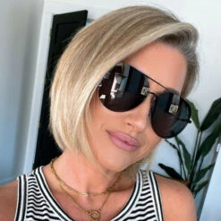 LENOX - BLACK + GREY SUNGLASSES 13 LENOX - BLACK + GREY SUNGLASSES -Sunglasses Sales diff eyewear womens polarized sunglasses kaleerogers lenox black grey