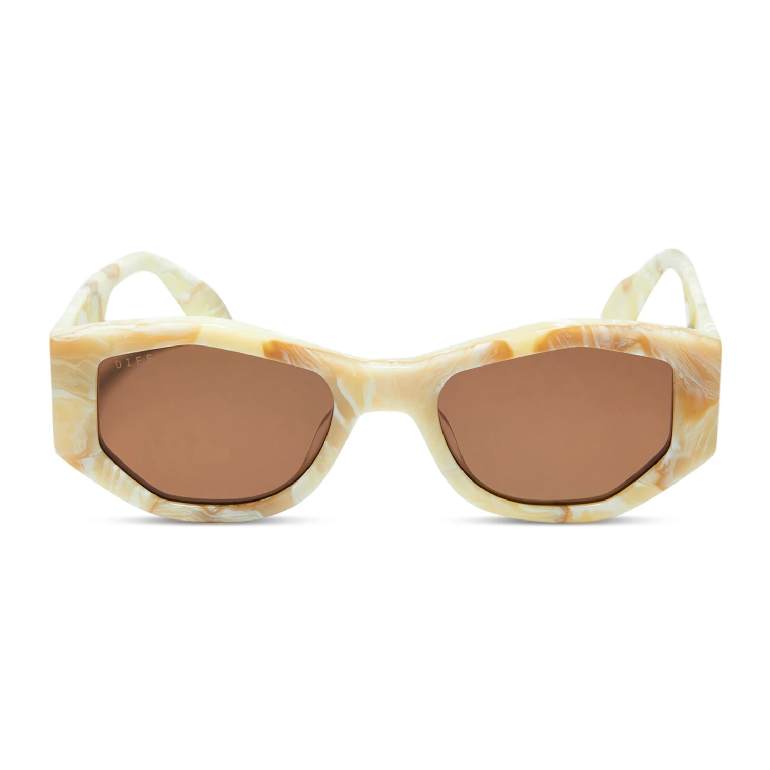ZOE - MILK N HONEY + BROWN SUNGLASSES 3 ZOE - MILK N HONEY + BROWN SUNGLASSES