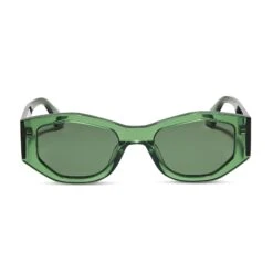 ZOE - SAGE CRYSTAL + G15 SUNGLASSES