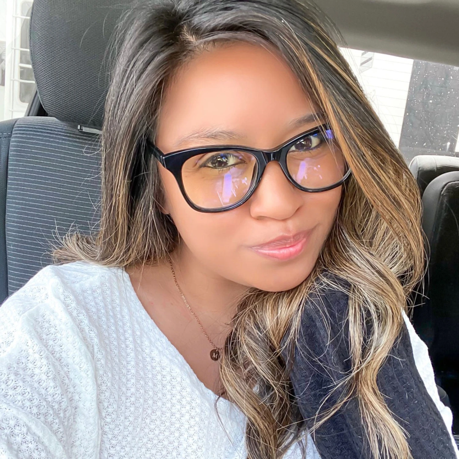 CARINA - BLACK + CLEAR GLASSES 8 CARINA - BLACK + CLEAR GLASSES - Image 6