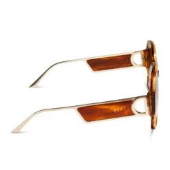 TINA - HENNA TORTOISE + BROWN GRADIENT SUNGLASSES -Sunglasses Sales diff tina henna tortoise brown gradient sunglasses alt 3