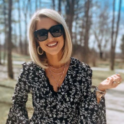 BELLA - BLACK + GREY + POLARIZED SUNGLASSES -Sunglasses Sales kalee bella black grey