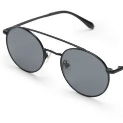 LEO - BLACK + GREY POLARIZED -Sunglasses Sales leo BK GR210P detail