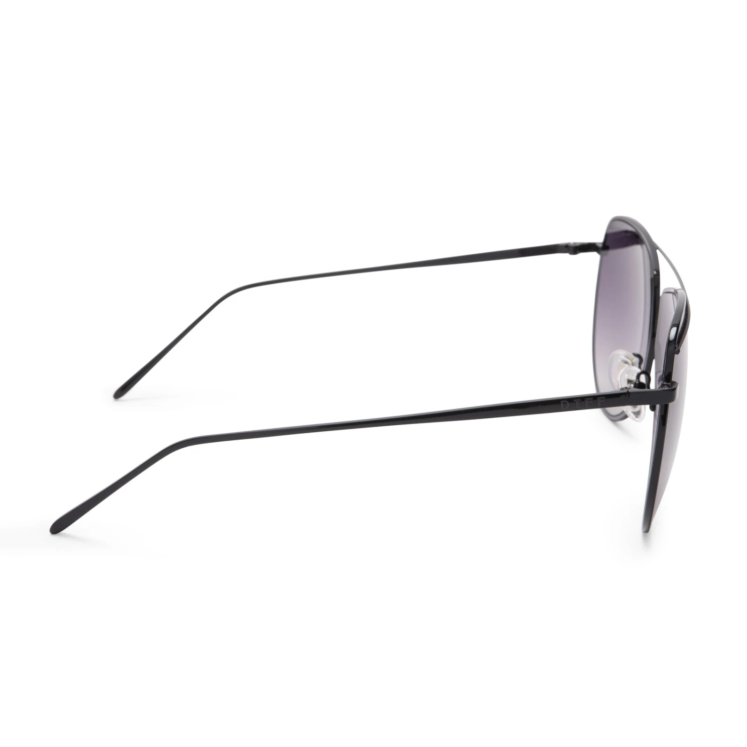 MAEVE - BLACK + GREY SUNGLASSES 5 MAEVE - BLACK + GREY SUNGLASSES - Image 3