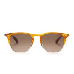 MAXWELL - DESERT SAND + BROWN GRADIENT POLARIZED SUNGLASSES