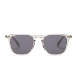 MAXWELL - OLIVE CRYSTAL + GREY POLARIZED SUNGLASSES