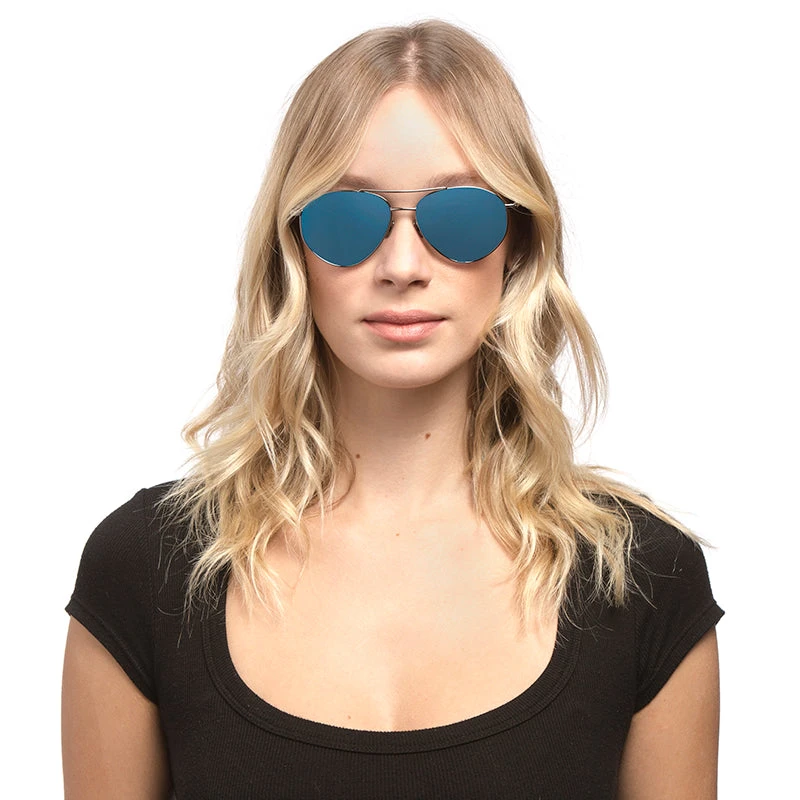 SCOUT - GOLD + GREY BLUE + POLARIZED SUNGLASSES 10 SCOUT - GOLD + GREY BLUE + POLARIZED SUNGLASSES - Image 8