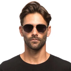 SCOUT - GOLD + GREY BLUE + POLARIZED SUNGLASSES 18 SCOUT - GOLD + GREY BLUE + POLARIZED SUNGLASSES -Sunglasses Sales scout goldblue 2018 diff onmodel men 800px 058